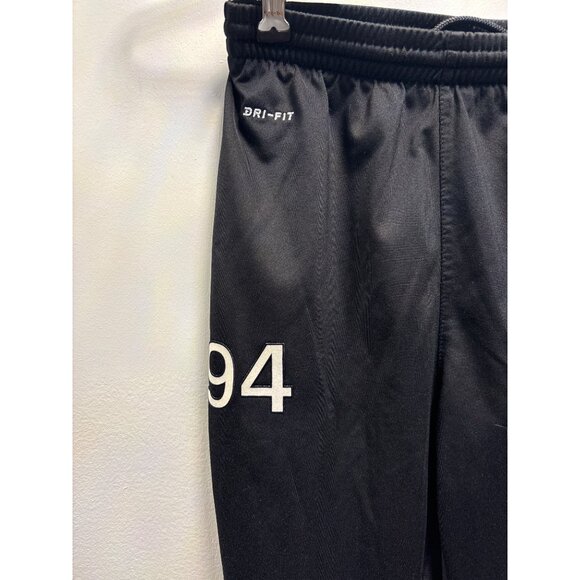 Nike Dri-Fit TeensBlack Track Pants With "94" Graphic M - Picture 2 of 10